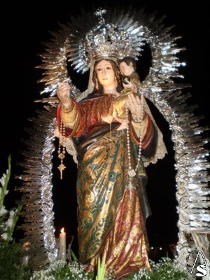Virgen del Rosario. Las Pajanosas. 29 de agosto 